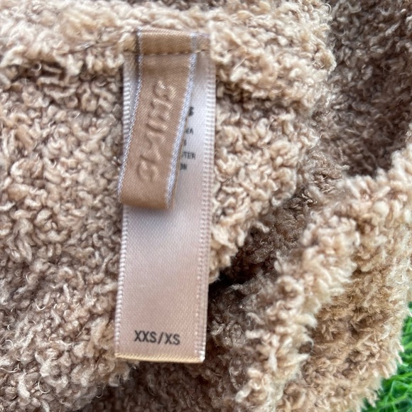 • Skims • Cozy Knit Tank Top Scoop Neck Camel Brown XXS/XS Women’s Casual - Picture 4 of 7